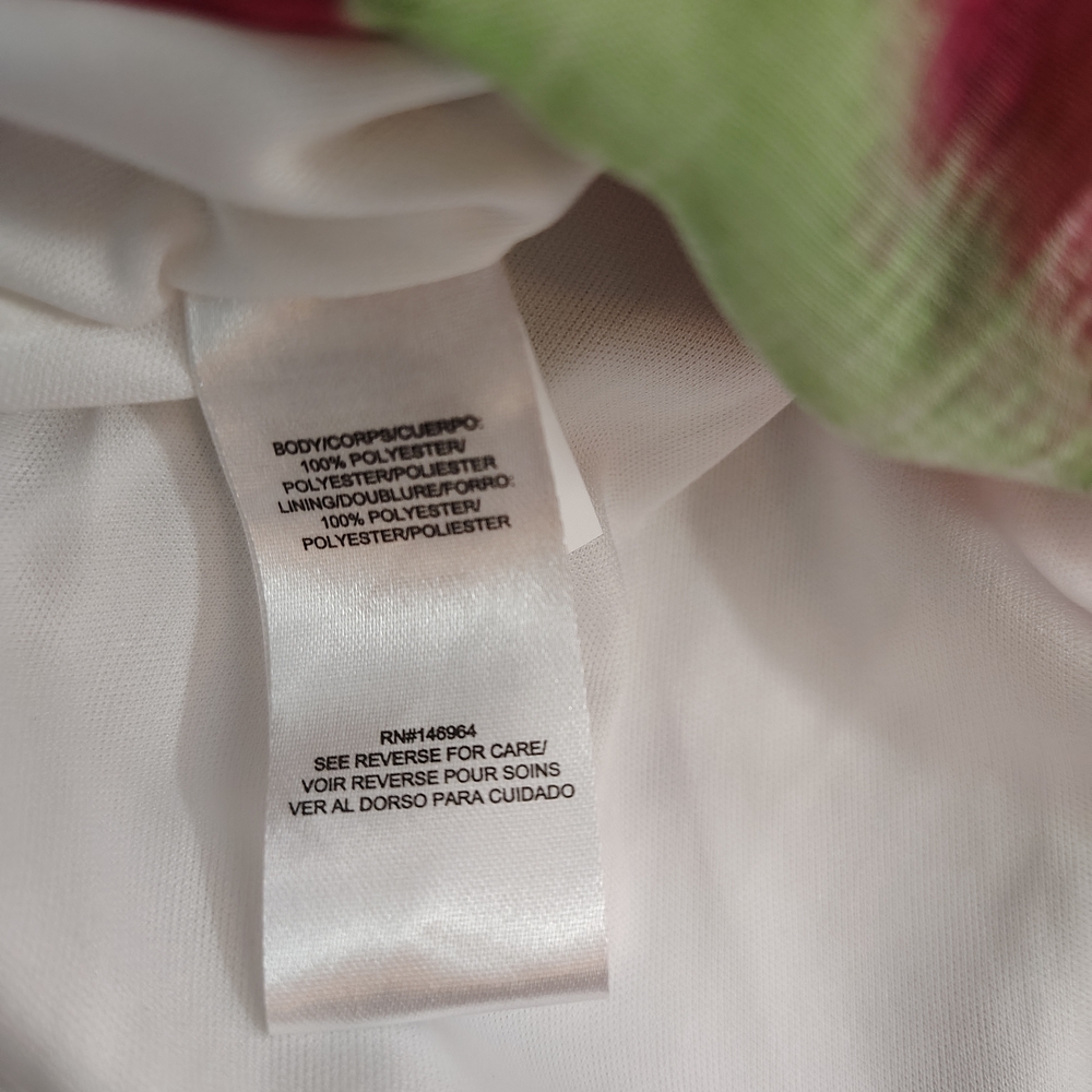 Donna Ricco Colorful Floral High Neck Line Sleeveless Tiered  Dress - Picture 9 of 14